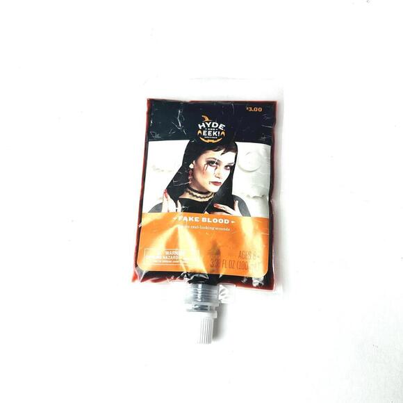 Hyde & Eek! Fake Blood - Perfect for Costumes and Halloween 3.38 fl oz - Picture 1 of 6